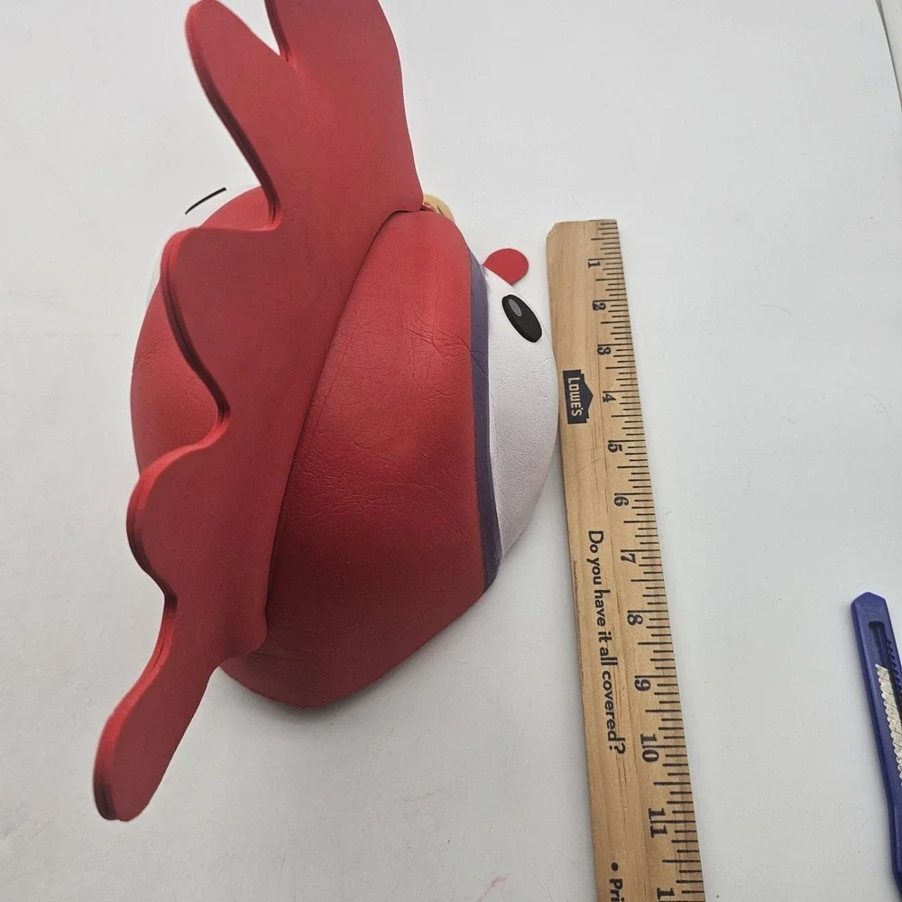 Disney On Ice Chicken Rooster Hat Red White Adult Costume Foam Toy Helmet